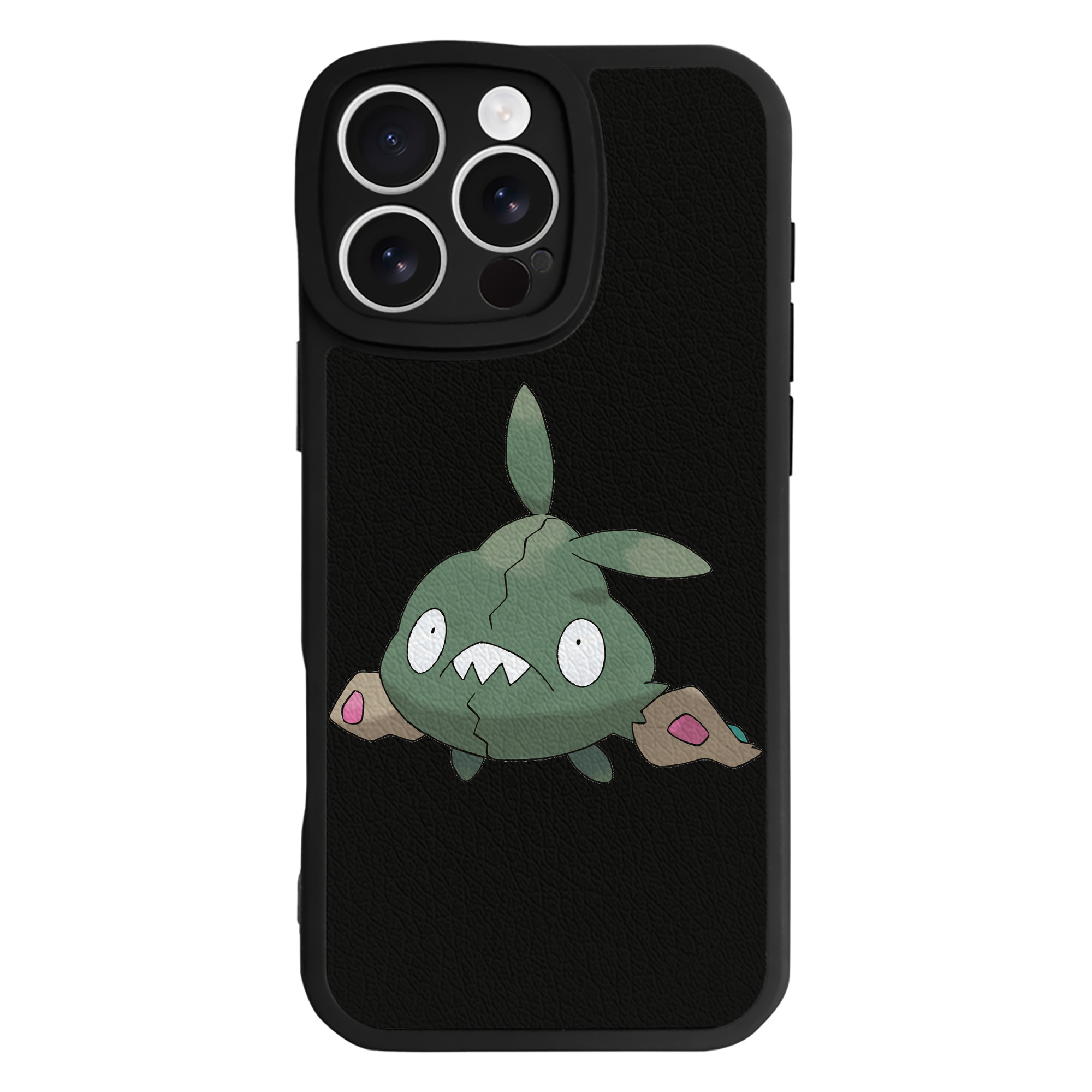 （画像用） ポケットモンスター Pokémon 【iPhone 16シリーズ対応】シリコンスマホケース（レザー調） 材質：シリコン
